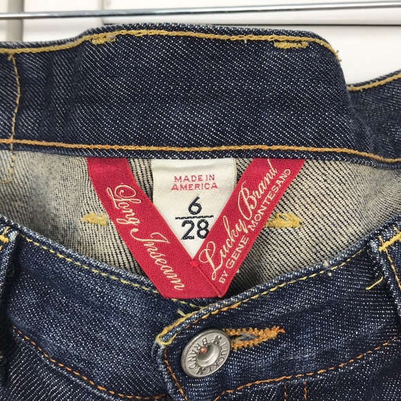 LUCKY BRAND | Sweet N Low Jeans Sz 6 / 28 Waist - Picture 4 of 6